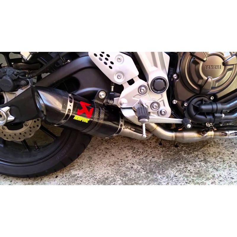 Ligne Complete D Echappement Akrapovic Racing Line Yamaha Mt Mt