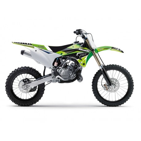 Kit déco moto cross BLACKBIRD Dream Graphic 4 Kawasaki KX 85