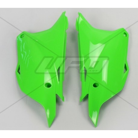 Plaques numéro latérales moto cross UFO KAWASAKI KX 85 KX 112 Kits