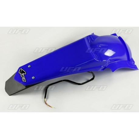 Garde boue arrière UFO avec feu et support de plaque moto cross YAMAHA