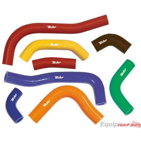 Kit Durites de radiateur en silicone pour moto en différents coloris