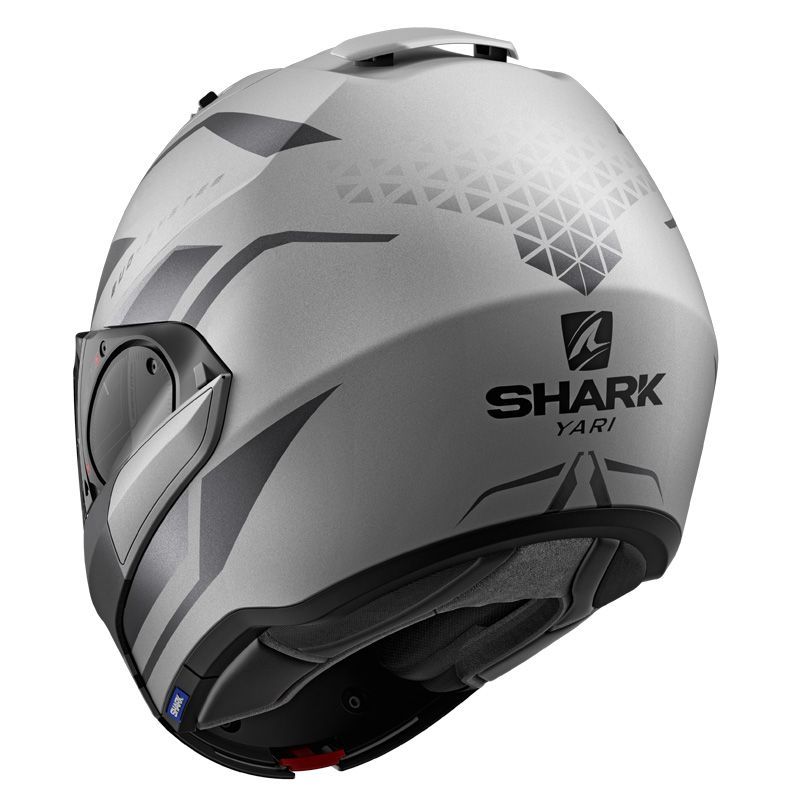 Casco modulare Shark Evo GT electric blu mat helmet casque moto