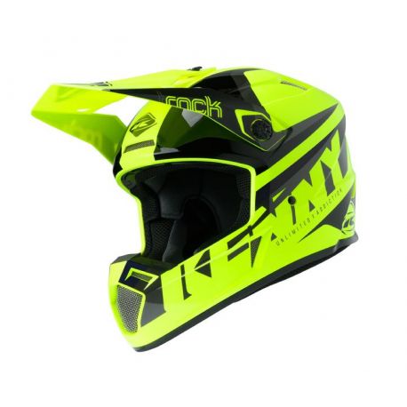 CASQUE moto cross KENNY TRACK FOCUS NEON au meilleur prix chez equipmoto