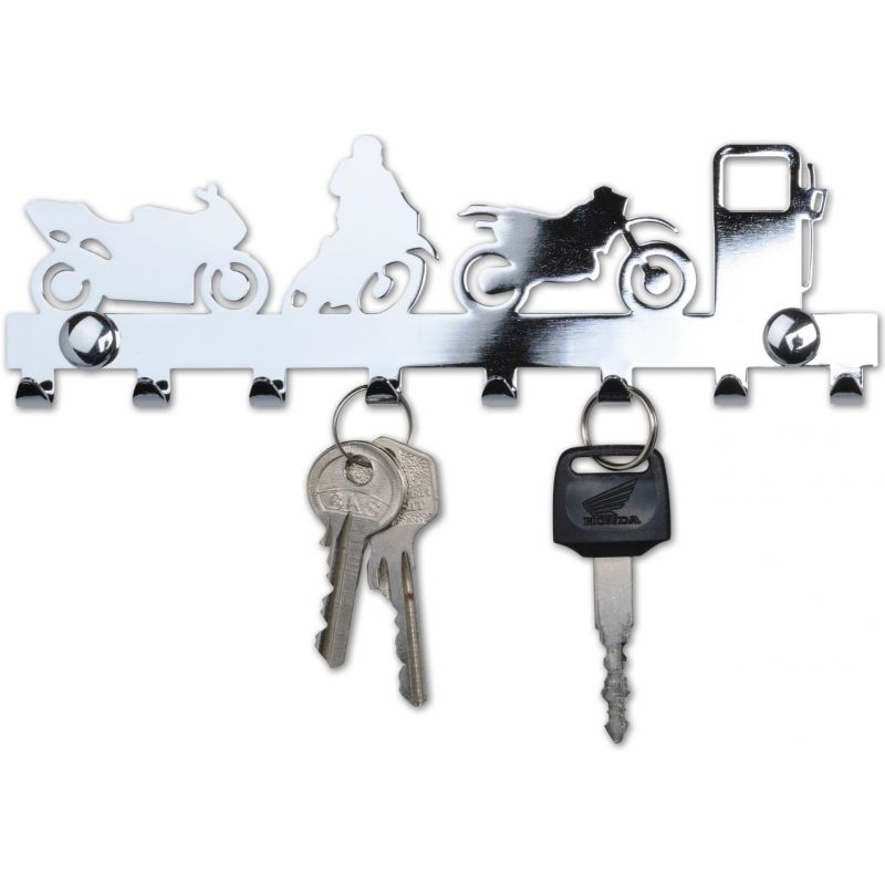 Accroche-clés original, décoration murale en fer, moto Honda Repsol