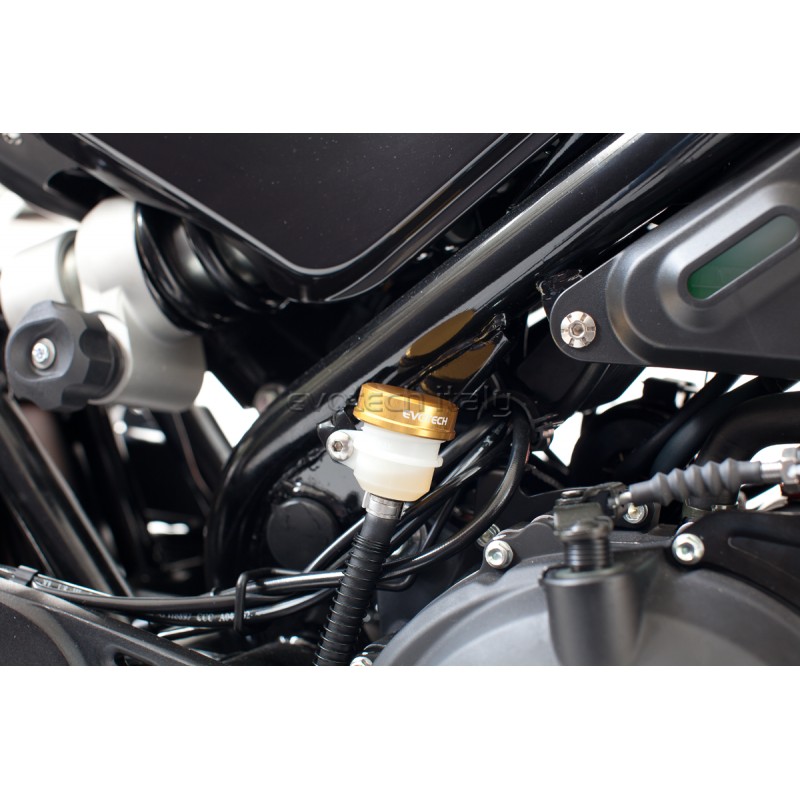 Couvercle réservoir Liquide Frein Moto Couvercle De Réservoir De Liquide  Frein Avant Et Arrière Bouchon De Remplissage D'huile Accessoires De Moto  pour Z900 Z 900 2017-2020 2021 2022 (Color : Gold, 