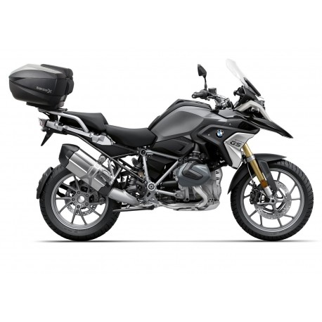 Topcase en aluminium noir – motos BMW – Équipement BMW Motorrad