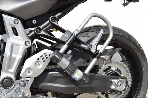 Support d'antivol moto TOP BLOCK transporter sont antivol en moto chez  equip'moto