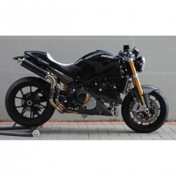 Echappement SPARK carbone position haute DUCATI MONSTER S2R S4R