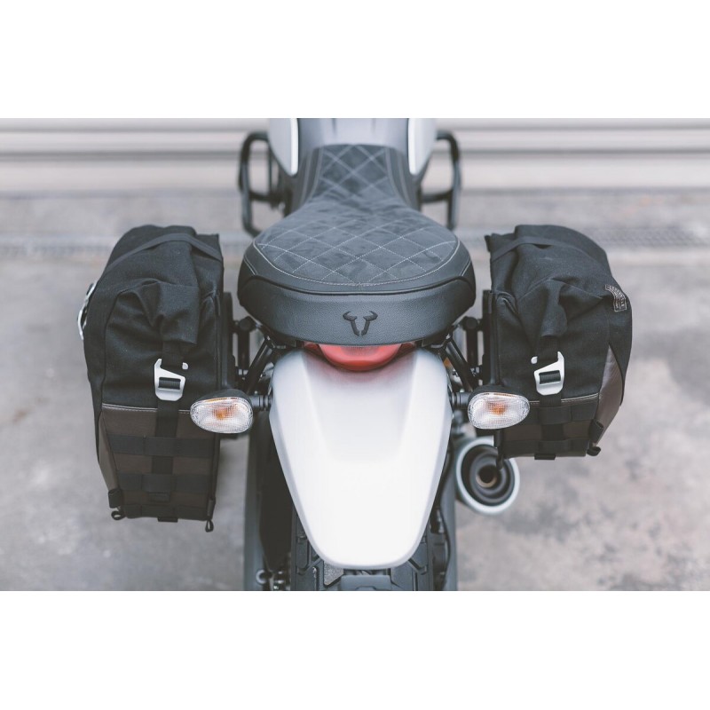Legend Gear sacoche latérale moto vintage bagagerie moto sw motech chez  equip'moto