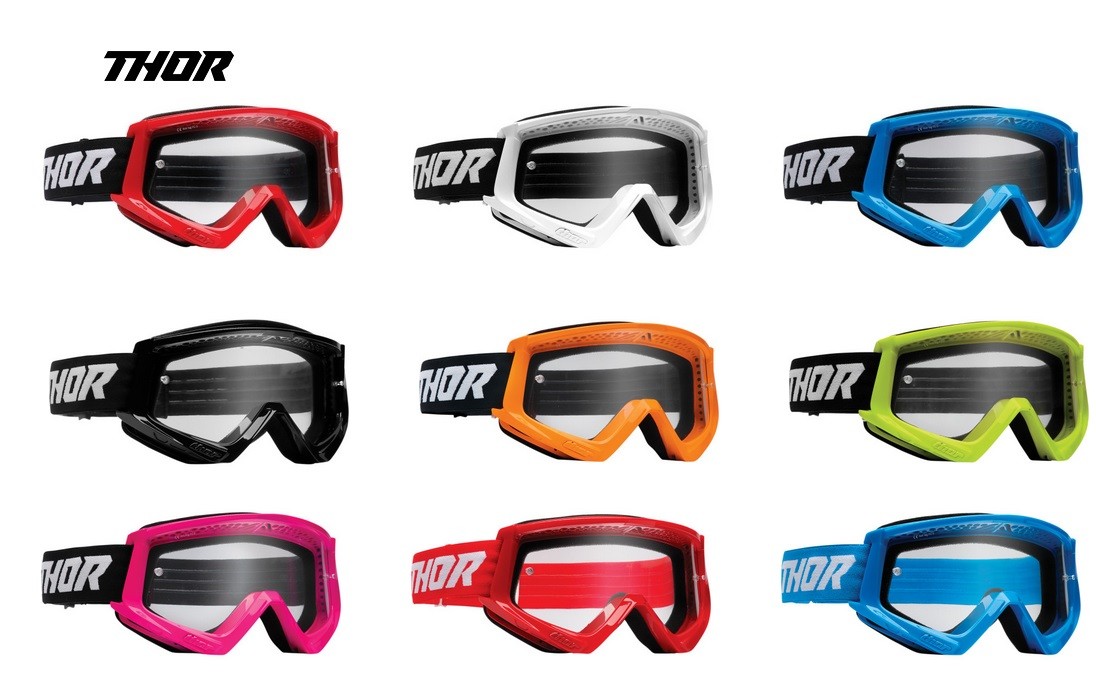 Thor Combat Racer rose lunette pour jeunes Motocross, Voir tout - RM  Motosport