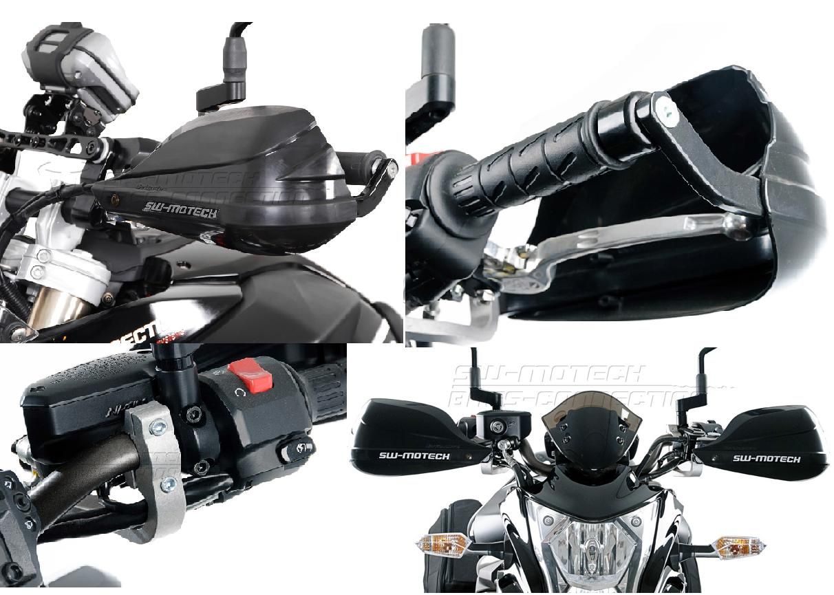 Garde-Main de Moto pour CFMOTO 650 400 MT Protège-Mains Moto Accessoires  Guidon Protège-Mains Protecteurs (Color : Black 1 Set - D) : :  Auto et Moto