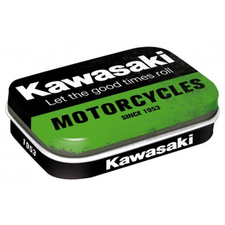 idées cadeaux motards boîte de conservation KAWASAKI Idée cadeaux motards  pour noel chez equip'moto