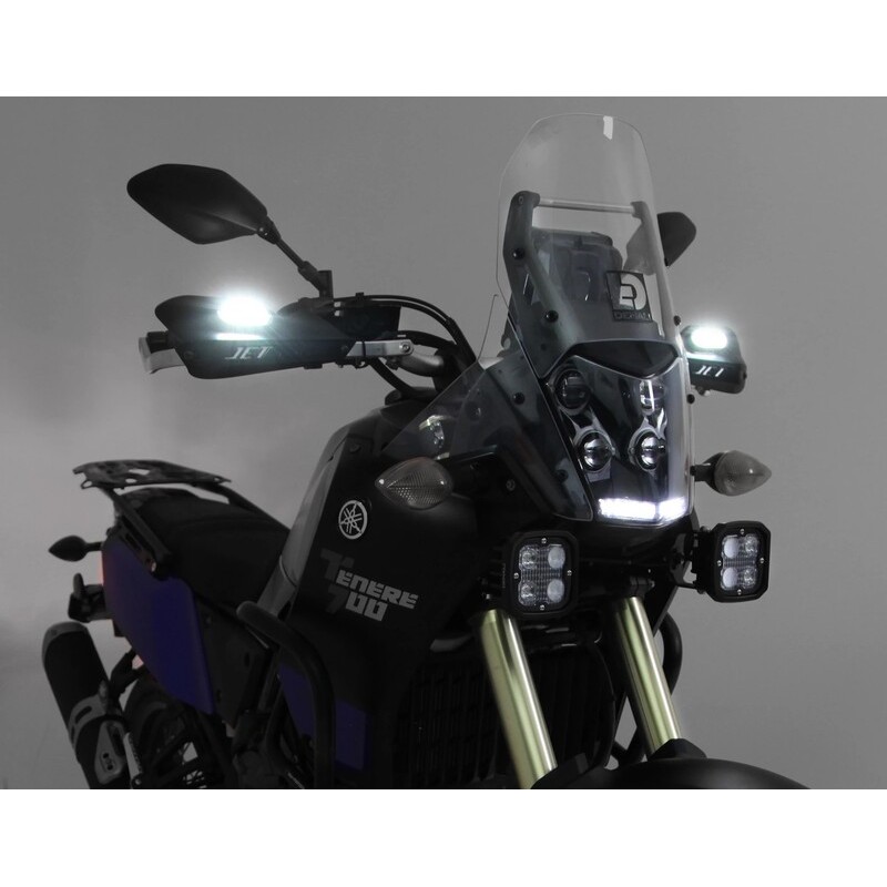 Feux arrière moto à leds avec clignotants intégré DENALI T3 SwitchBack
