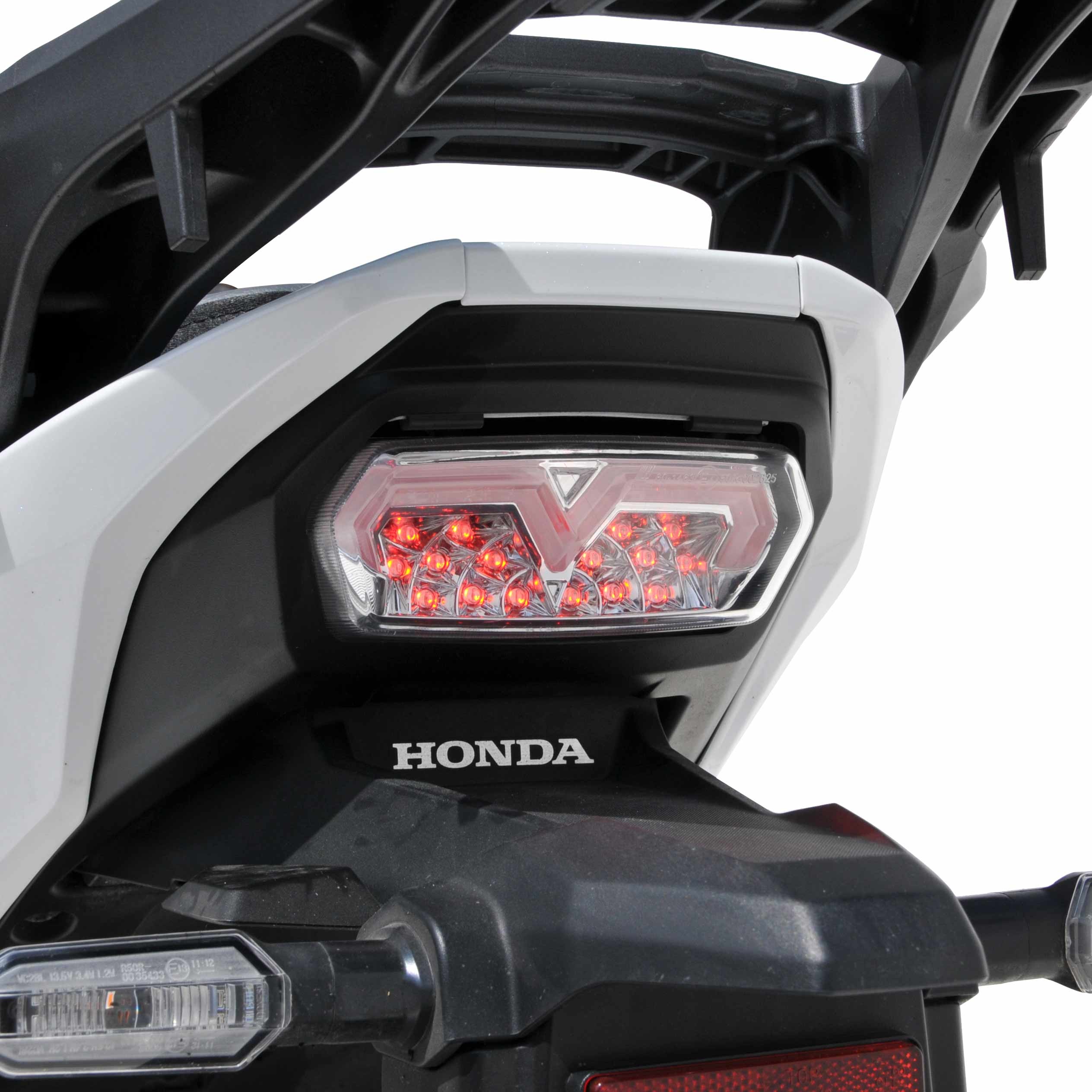 clignotants moto à leds avec feux stop et clignotants intégrés
