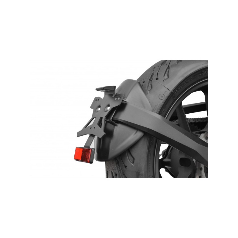 Support de plaque de planificateur de moto pour Honda,kit d'éliminateur de  garde-boue arrière bien rangé,adapté - Black[C6819]